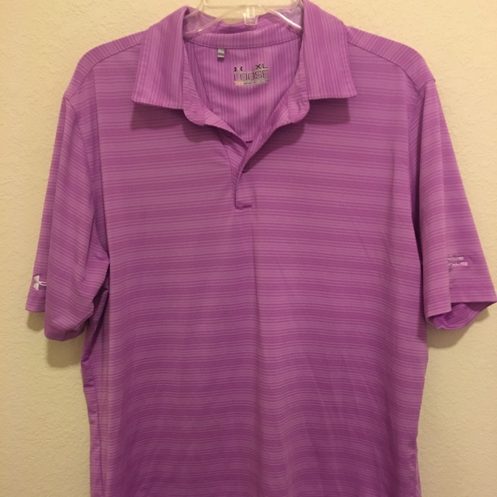 Under Armour LOOSE heat gear polo shirt size XL.